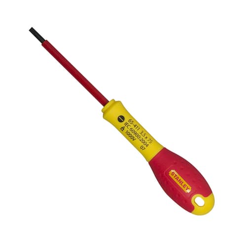 CHAVE FENDAS STANLEY ISOLADA 1000V 3.5x75 1-65-411