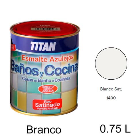 TIT ESMALTE BANHO / COZINHA 1400 0.75L