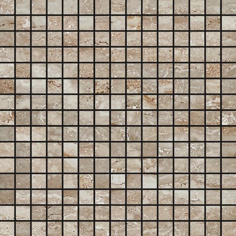 ALEL DECOR MOSAIC NATURA TRAVERTINO NOZ BRILHO 30x30 DC901 ***
