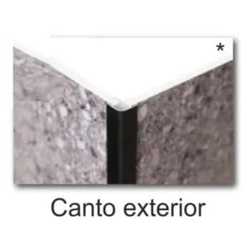 PERFIL P/PAINEL SPC CANTO EXTERIOR CR 3mt