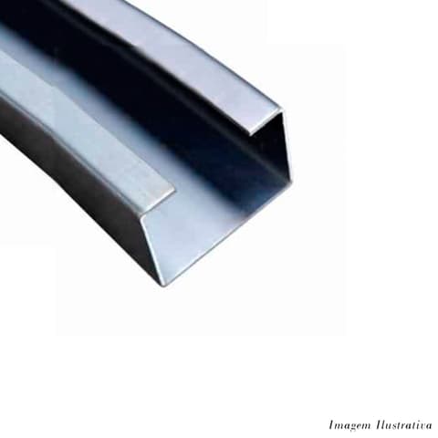 PERFIL U LISTELO 20mmx1.50mt PERFIL INOX ( U ) C/ABAS ***