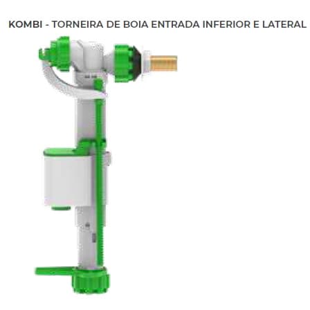 BOIA AUTOCLISMO 3/8 ENT.INF./SUPERIOR KOMBI