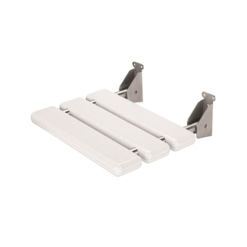 BANCO DUCHE INOX SATINADO ABS FIX.PAREDE