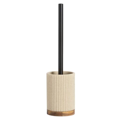 PORTA PIAÇABA RESINA BEGE+ACACIA BA22105