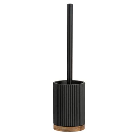 PORTA PIAÇABA RESINA PRETA+ACACIA BA22115