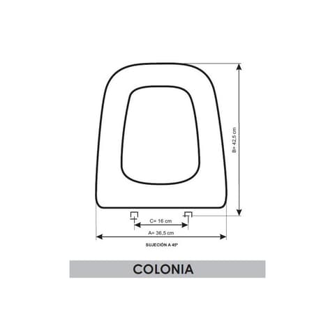 TAMPA SANITA MDF COLONIA BRANCO