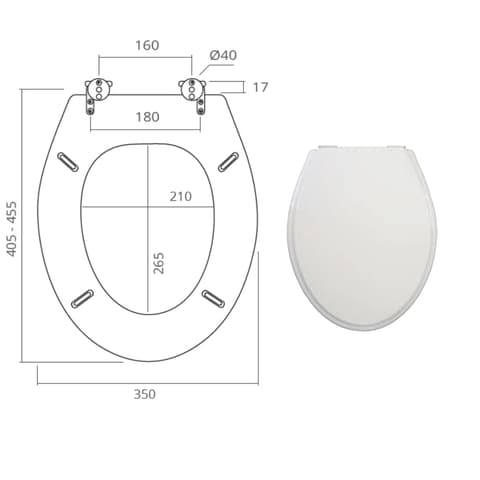 TAMPA SANITA MDF EUROPA CORES