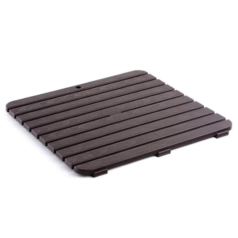 TATAY ESTRADO PVC P/BASE CHUVEIRO 55x55 ESCURO 55300