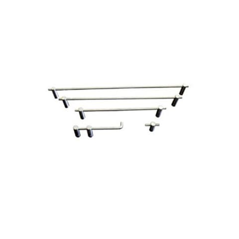TOALHEIRO CNJ.5 PEÇAS REFº4000 INOX