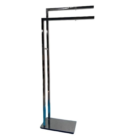 TOALHEIRO PE DUPLO L INOX POLIDO