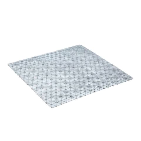 TATAY TAPETE BASE CHUV DIAMOND TRANSP 54x54 55120 ***