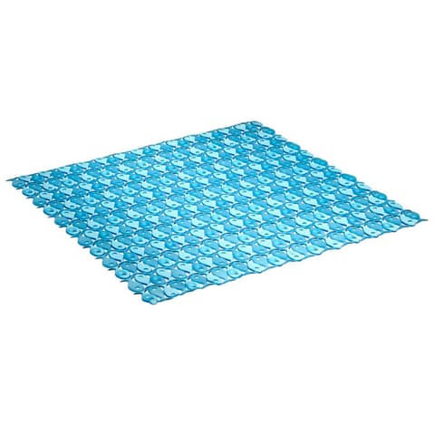 TATAY TAPETE BASE CHUV.BORRACHA 54x54 AZUL 55101 ***