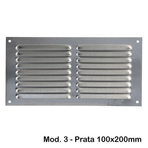 VENTI.150x150 ALUMINIO B7301-OA C/REDE ***