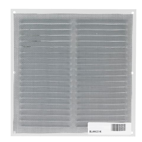 VENTI.250x250 ALUMINIO BRANCO MOD.3 23348 C/REDE