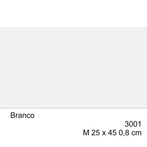AZULEJO BRANCOS BRANCO 25x45 3001 ECO