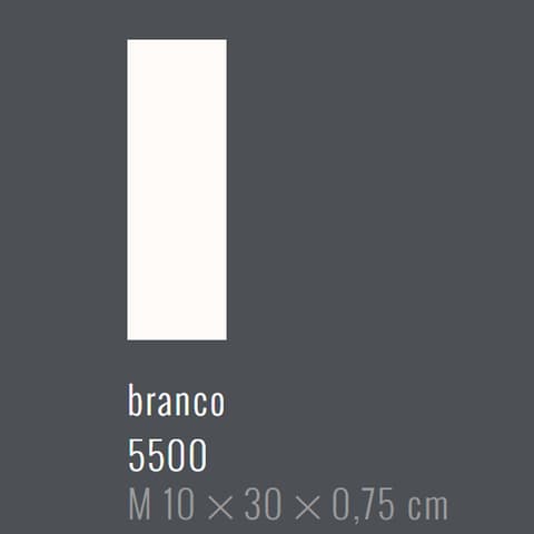 CINCA NOVA ARQUIT. BRANCO MATE 10x30 5500