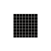 AZULEJO PRETO BRILHO 20x20 5509/2.5