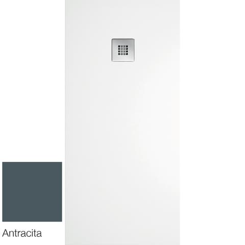 BASE CHUV STONE ANTRACITE C/VALVULA 80x100