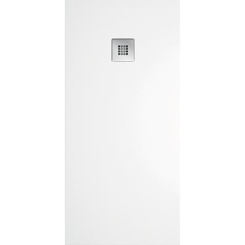 BASE CHUV STONE BRANCO C/VALVULA 70x180
