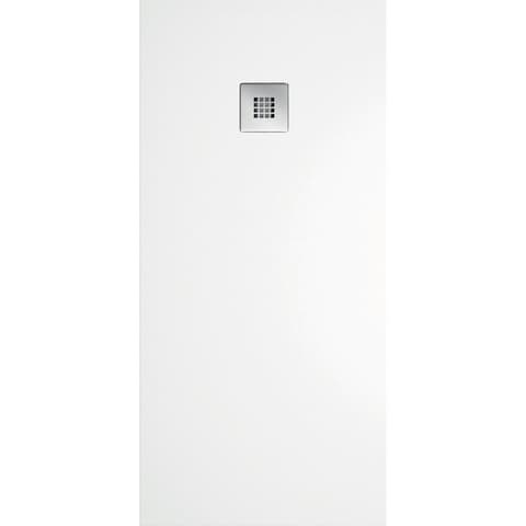 BASE CHUV STONE BRANCO C/VALVULA 80x150