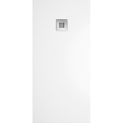 BASE CHUV STONE BRANCO C/VALVULA 80x110 *