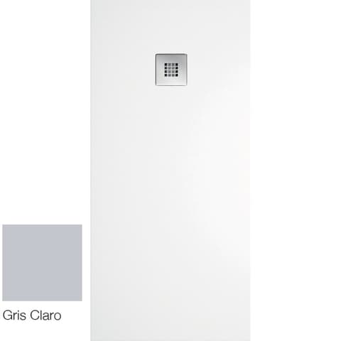 BASE CHUV STONE CINZA C/VALVULA 80x140 *