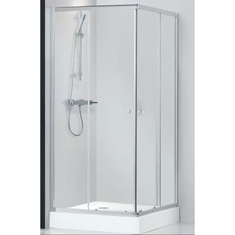 CABINE CHUV RET 080x100 VELA CR VT 6mm