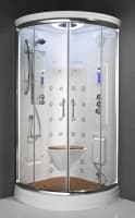 CABINE HIDROM 82x82 C4 C/BANHO TURCO ***
