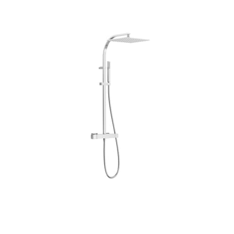 TRES COLUNA CHUVEIRO QUADRO TERMOSTATICA FIXA 107395