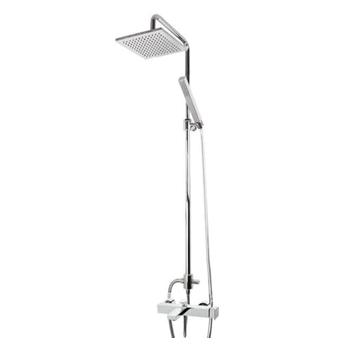 W.COLUNA CHUVEIRO C/MONOC TERMOST EXTENSIVEL 76-120cm WRLUX 003/1