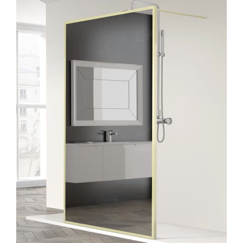 FRONTAL CHUV 120 PAINEL FIXO NORDIC FN2010 OURO VMIRASTAR 8mm