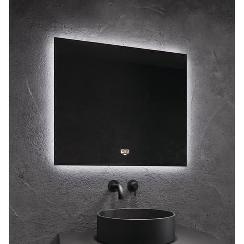 ESPELHO WC LED FRAME ON/OFF+DESEMBACIADOR+3CTT 70x100