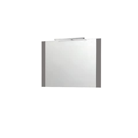 ESPELHO WC LISTA CINZA 70x100 ***