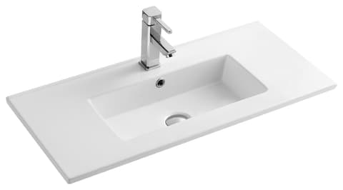 LAVATORIO CERAMICO INTEGRAL PROF. REDUZ. 80X36 PLAN-MINI