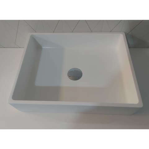 LAVATORIO MINERAL POUSAR COMPOSITO 45X35