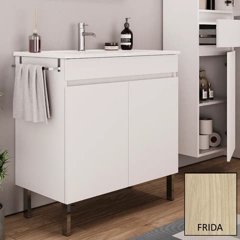 MOVEL WC 80 C/PES TUXO 2P CHENE