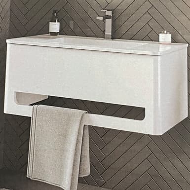 MOVEL WC 60 CNJ SUSP LUX 1G BR 2pcs