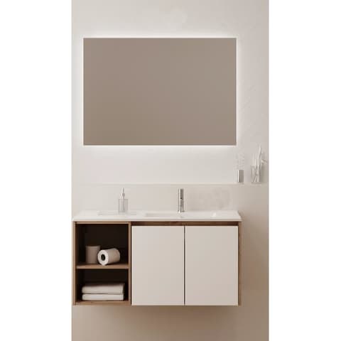 MOVEL WC 80 CNJ SUSP ARCHE BR+FUTURA 2P+2PRAT 2pcs