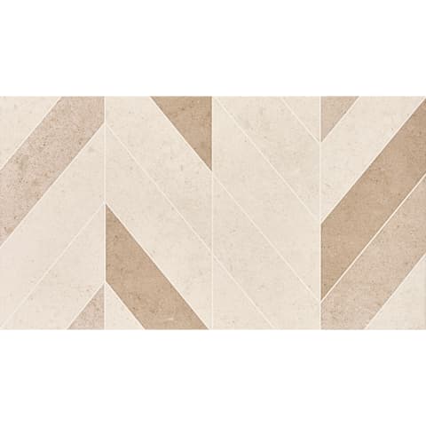 CEREV AZ ANTICA DECOR GEOMETRIC TAUPE 247x447 CV44276
