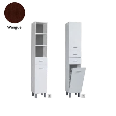 MOVEL WC AUXILIAR COLUNA 30 1P/1G/2EST.C/TUNHA WENGUE C/PES ***