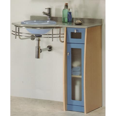 MOVEL WC COQUETA NERJA AZUL RODAS 030 ***