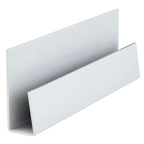 MOLDURA PVC REMATE P/FORRO LISO BRANCO 3mt