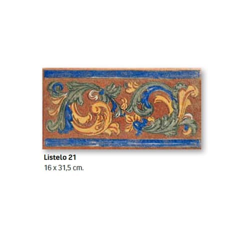 NOMAZUL LISTELO DECOR 16x31 TURIA