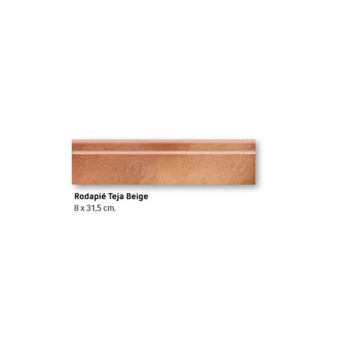 NOMAZUL RODAPE 8x31.5 BEGE
