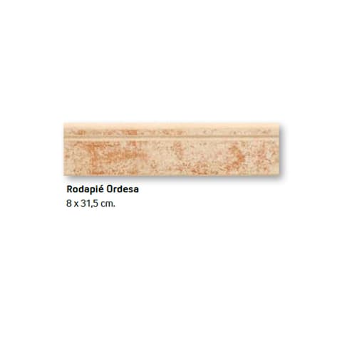 NOMAZUL RODAPE 8x31.5 ORDESA