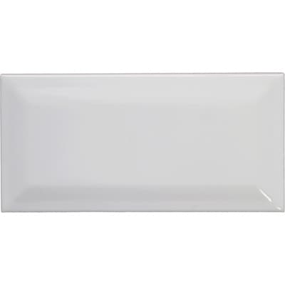 PRI AZ 10x20 BRANCO BISELADO 004.0