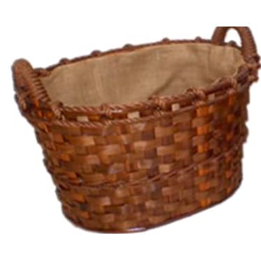CESTO P/LENHA OVAL VERGA Nº2 62x47x38
