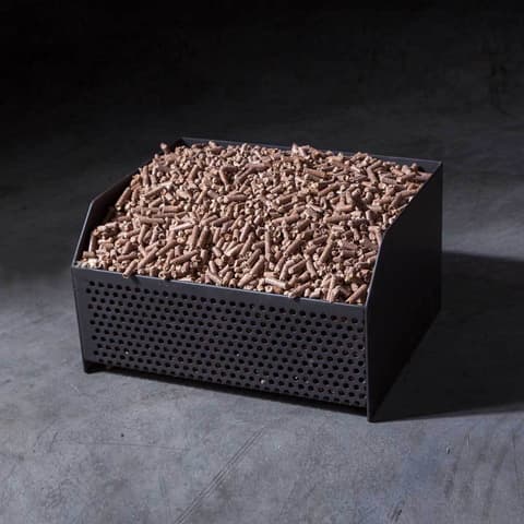 QUEIMADOR DE PELLETS RECTANGULAR 40x20