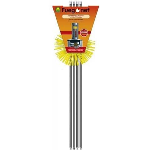 ESCOVILHAO KIT- LIMPA CHAMINE NYLON 5.6MT Ø200mm 231545