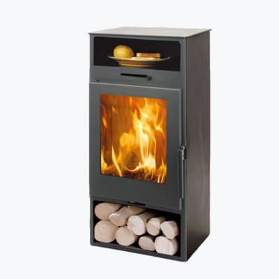 ESTUFA LENHA NIJAR 6kw 879x360x420 120MM